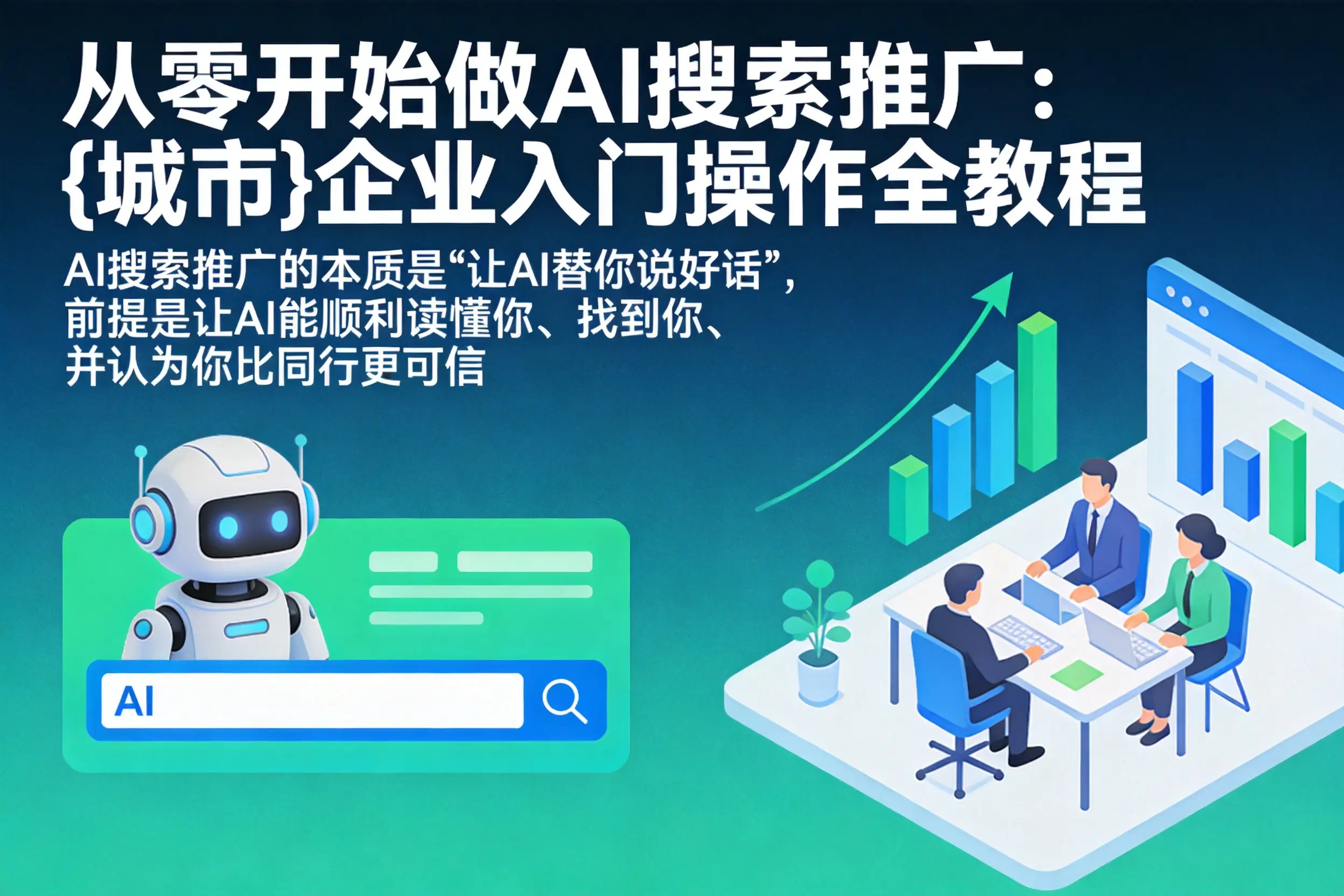 从零开始做AI搜索推广:丽水企业入门操作全教程