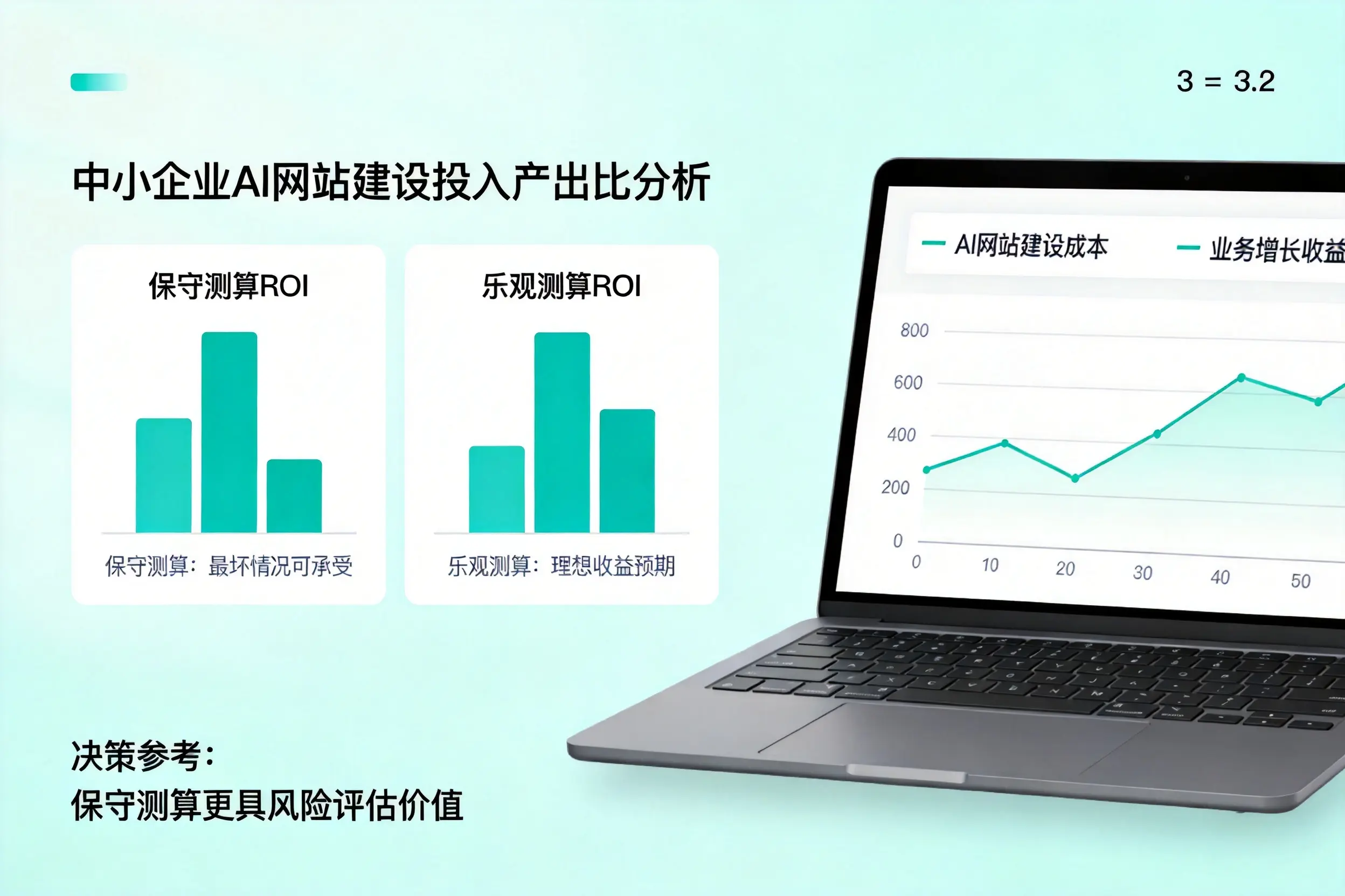 丽水中小企业AI网站建设投入产出比怎么算?先看这份分析