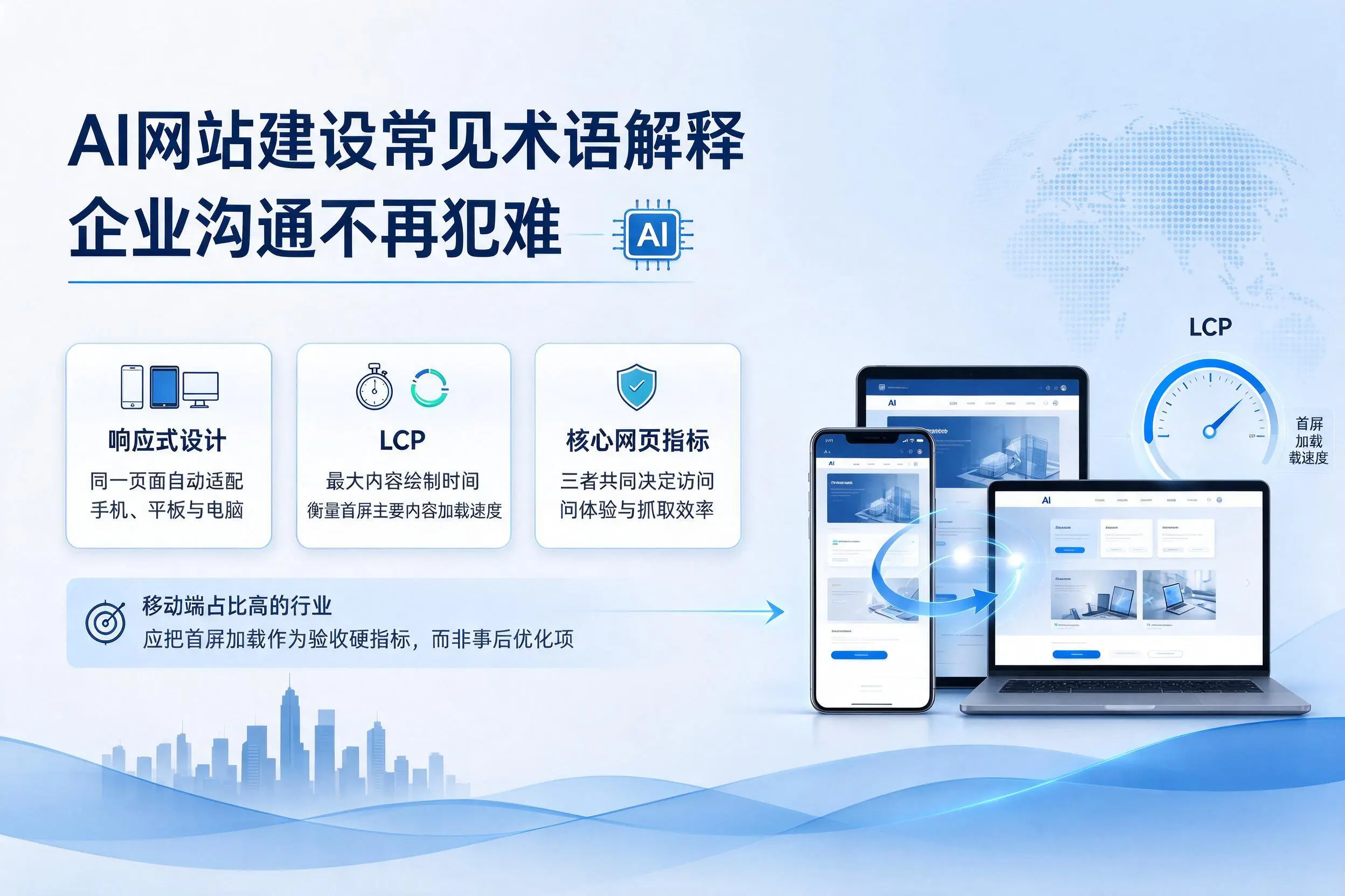 AI网站建设常见术语解释,丽水企业沟通不再犯难
